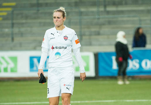 Rosengårds Amanda Ilestedt deppar