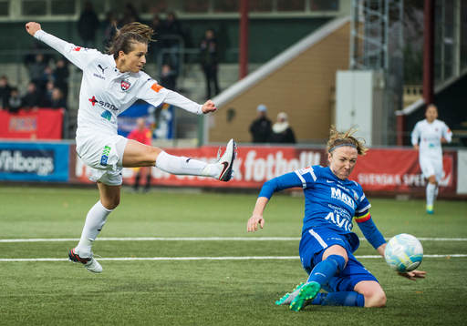 Rosengårds Iva Landeka mot Eskilstunas Louise Quinn