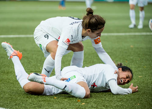 Rosengårds Natasa Andonova tar hand om Marta Viera Da
