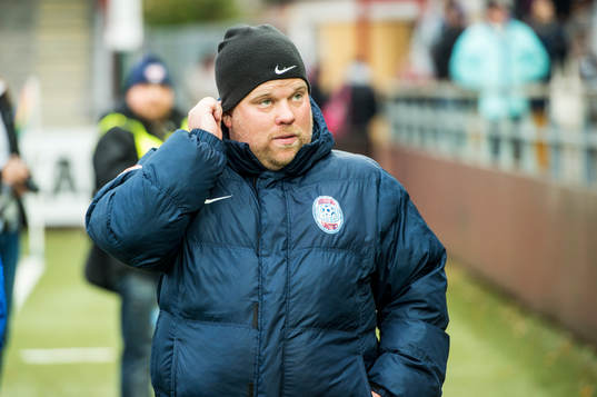 Eskilstunas tränare Viktor Eriksson