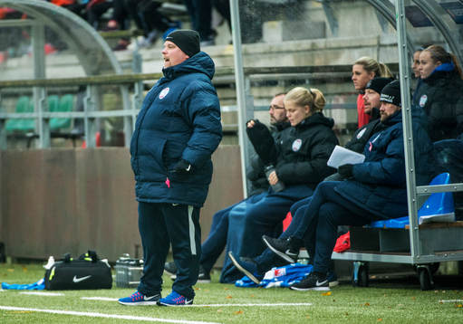 Eskilstunas tränare Viktor Eriksson