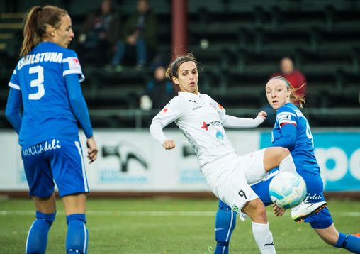 Rosengårds Natasa Andonova mot Eskilstunas Nathalie Björn