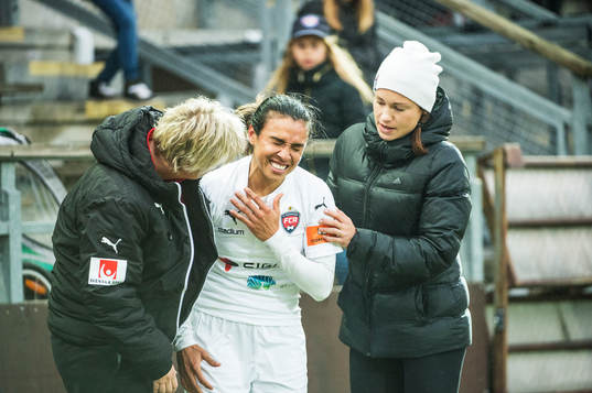Rosengårds Marta Viera Da Silva tas omhand