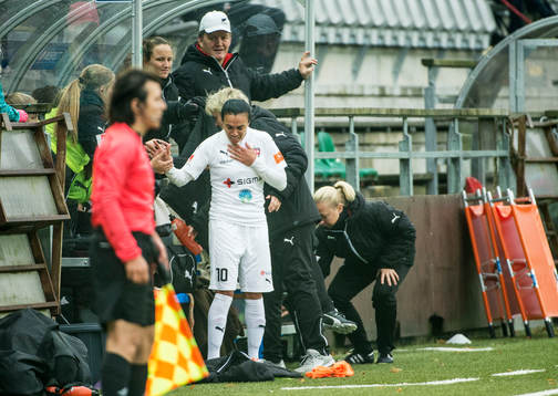 Rosengårds Marta Viera Da Silva tas omhand