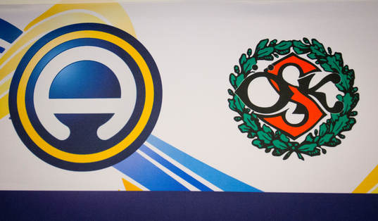 Örebros och Allsvenskans logotyp