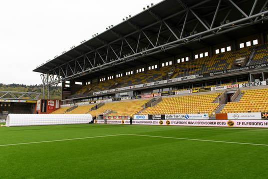 Spelartunnel som testas på Borås arena