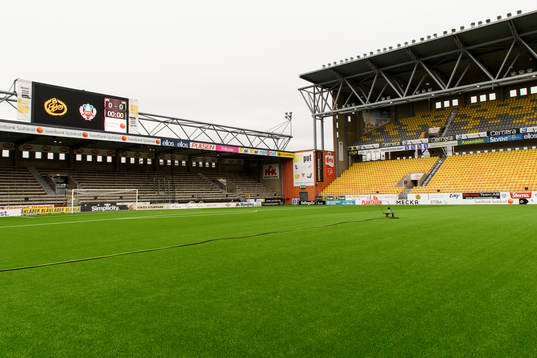 Borås arena innan fotbollsmatchen i Allsvenskan mellan