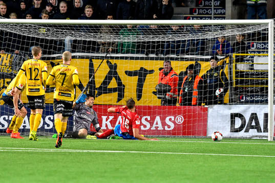 Helsingborgs Mikael Dahlberg missar