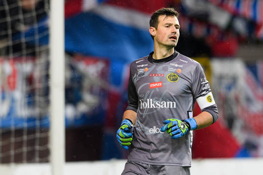 Elfsborgs målvakt Kevin Stuhr Ellegaard