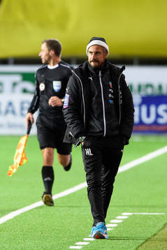 Helsingborgs manager Henrik Larsson