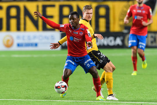 Helsingborgs Monday Samuel och Elfsborgs Viktor Claesson