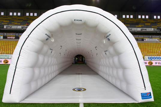 Test av ny spelartunnel