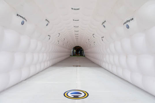 Test av ny spelartunnel