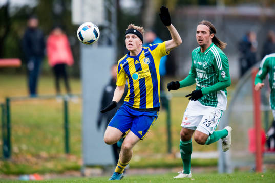 Eskilsminnes Victor Wahlgren och Vinbergs Sebastian Möller