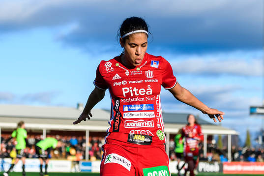 Piteås Tempest-Marie Norlin jublar