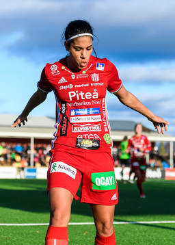 Piteås Tempest-Marie Norlin jublar