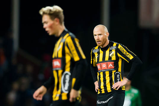 Häckens Adam Andersson och Alexander Farnerud