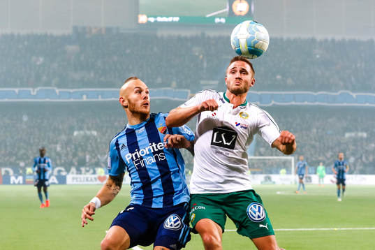 Djurgårdens Magnus Eriksson och Hammarbys