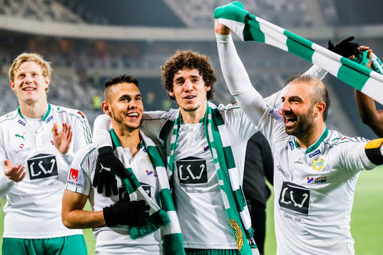 Hammarbys Romulo Cabral Pereira Pinto  ,Joseph Aidoo och