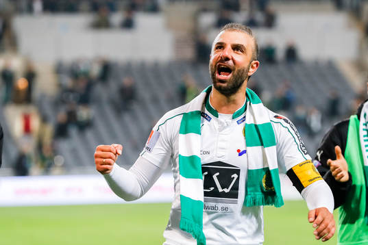 Hammarbys Kennedy Bakircioglu  jublar