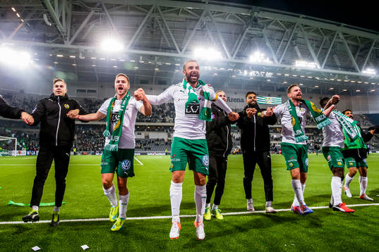 Hammarbys Kennedy Bakircioglu  jublar