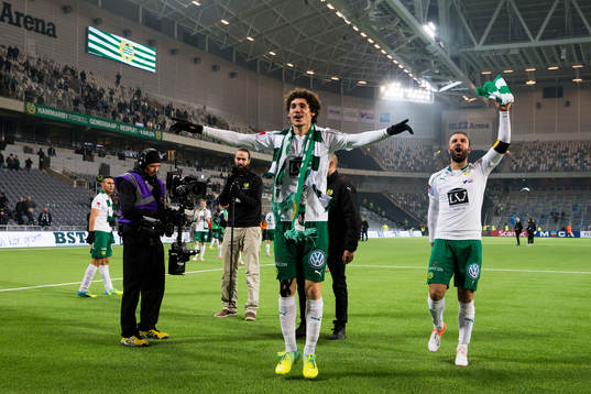 Hammarbys Romulo Cabral Pereira Pinto och Kennedy