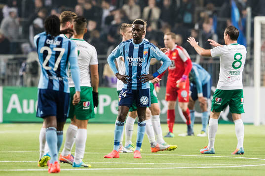 Djurgårdens Philana Tinotenda Kadewere deppar