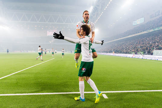 Hammarbys Romulo Cabral Pereira Pinto jublar