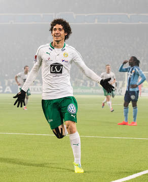 Hammarbys Romulo Cabral Pereira Pinto jublar