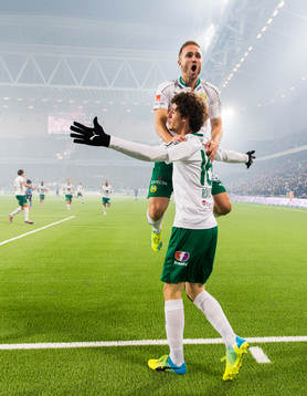 Hammarbys Romulo Cabral Pereira Pinto jublar