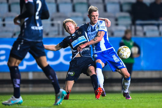 Gefles Jacob Ericsson och IFK Göteborgs Sören Rieks