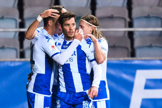 IFK Göteborgs Emil Salomonsson jublar