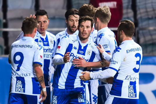 IFK Göteborgs Emil Salomonsson jublar