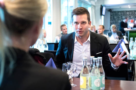 Idrottsminister Gabriel Wikström