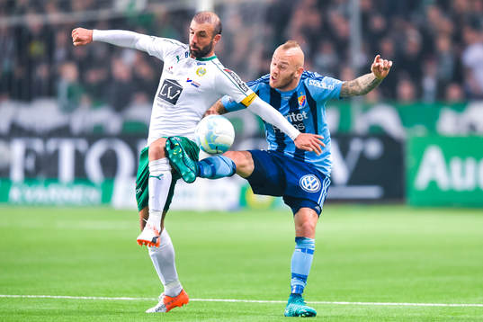 Hammarbys Kennedy Bakircioglu och Djurgårdens Magnus