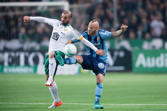 Hammarbys Kennedy Bakircioglu och Djurgårdens Magnus