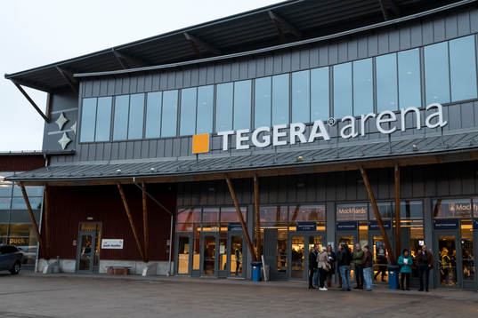 Tegera Arena exteriör
