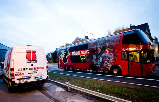 Frölundas spelarbuss