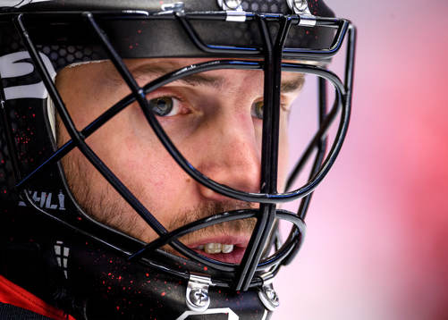 Malmö Redhawks målvakt Cristopher Nihlstorp på
