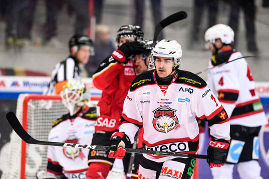 Malmö Redhawks Nils Andersson deppar