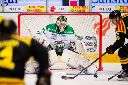 Rögles målvakt Oscar Dansk