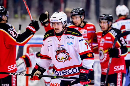 Malmö Redhawks Nils Andersson deppar