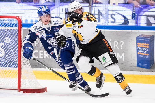 Leksands Oskar Lang och Skellefteås Pontus Petterström
