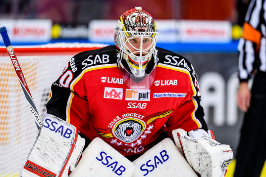 Luleås målvakt Filip Gustavsson