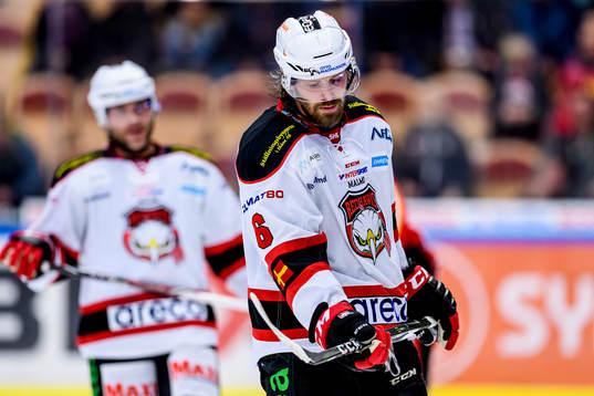 Malmö Redhawks Stefan Warg deppar