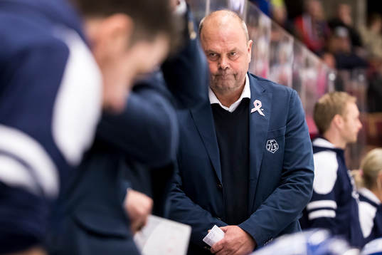 Leksands tränare Per-Erik Johnsson