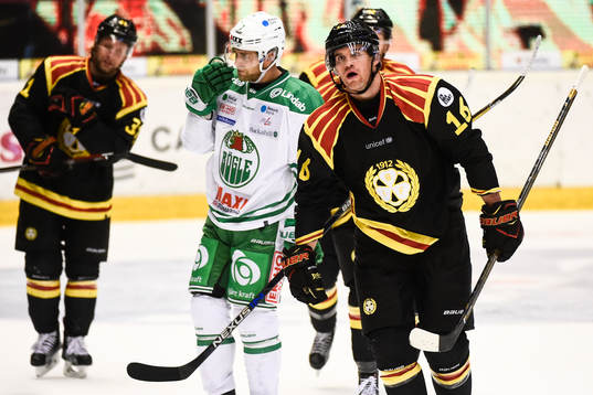 Brynäs Daniel Paille jublar