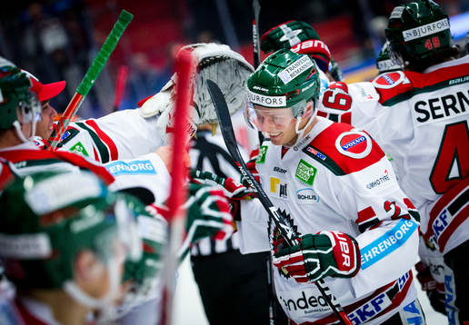 Frölundas Christoffer Ehn gör 2-4 och jublar