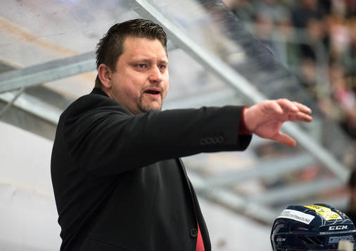 Västerviks tränare Mattias Karlin