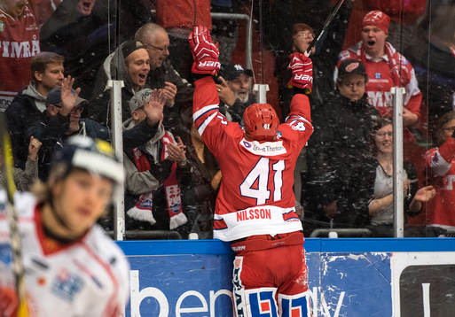 Timrås Ludvig Nilsson jublar